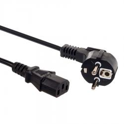 Kaltgeräte Stromkabel Kabel PC Netzkabel 3m Maclean MCTV-692