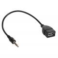 Kabel JACK 3,5mm OTG Adapter USB MCTV-693