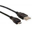 USB-Kabel 2.0 Stecker-Mini-Stecker 1.8m Maclean MCTV-749
