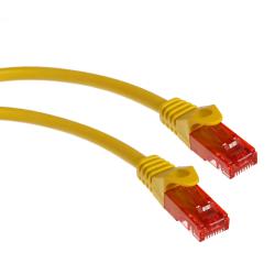 Netz LAN -Kabel – Netzwerk RJ45 UTP CAT6 0.5 m Gelb MCTV-300 Y