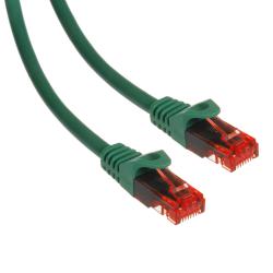 NET-LAN-Kabel-Netzwerk. Ethernet RJ45 UTP CAT6 0.5m Maclean MCTV-300 Grün