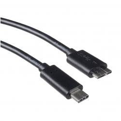 USB 3.0 Micro B auf Typ C Verbindungskabel 1m Maclean MCTV-845