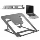 Ultraflacher, klappbarer Aluminium-Laptopständer Ergo Office geeignet für 11-15'' Laptops, ER-416 G