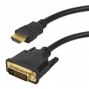 DVI-zu-HDMI-Adapterkabel 2m v1.4 2m Maclean MCTV-717